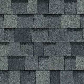 Asphalt shingle swatch in Estate Gray