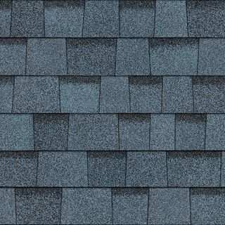 Asphalt shingle swatch in Harbor Blue