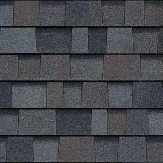 Asphalt shingle swatch in Williamsburg Gray